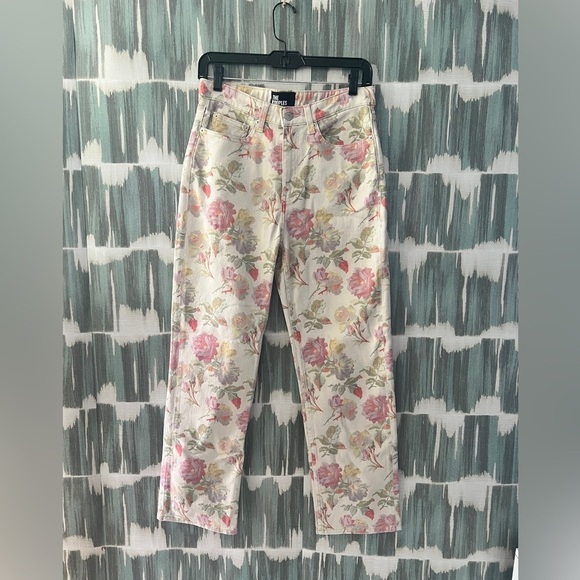 The Kooples- Ankle Jeans - Floral Jeans - Picture 7 of 14